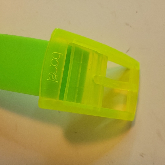 Borēl Neon Green Adjustable Silicone Belt - Picture 7 of 11